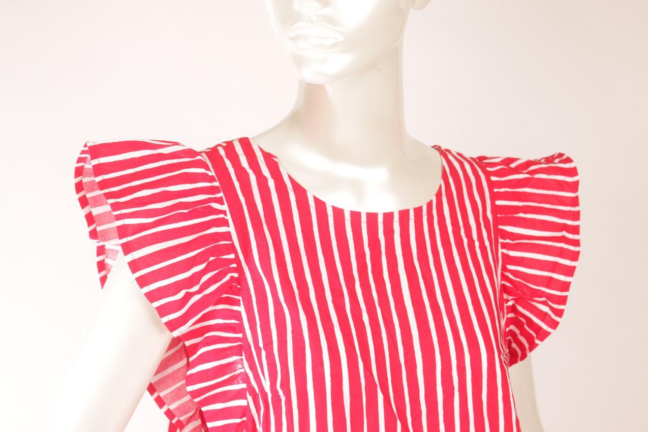 Vintage Marimekko punainen “Mariessu” mekko L - Image 3