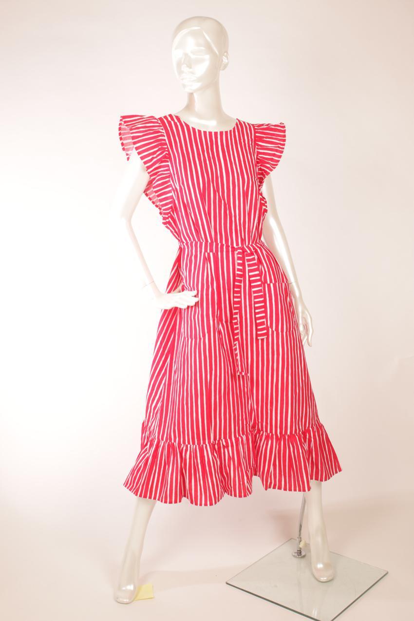 Vintage Marimekko punainen “Mariessu” mekko L - Image 7