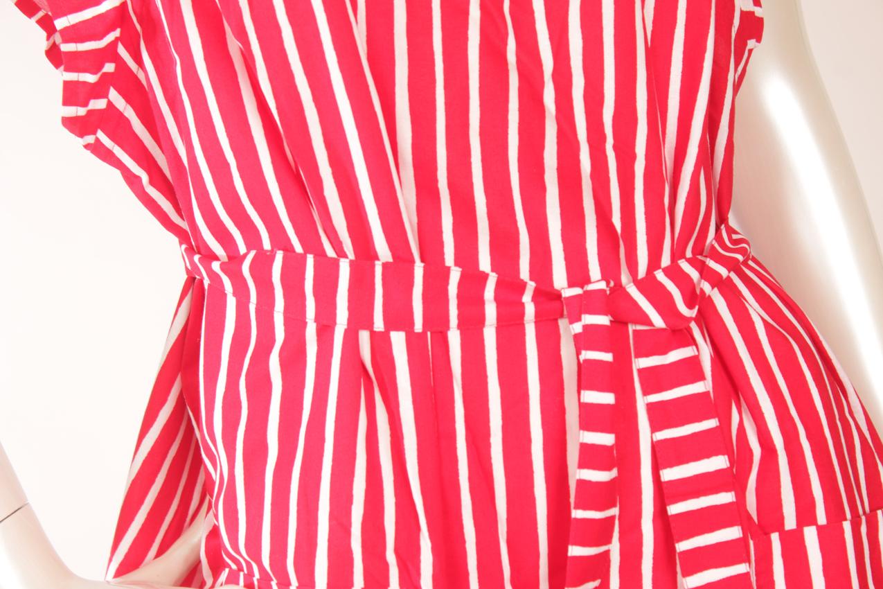 Vintage Marimekko punainen “Mariessu” mekko L - Image 8