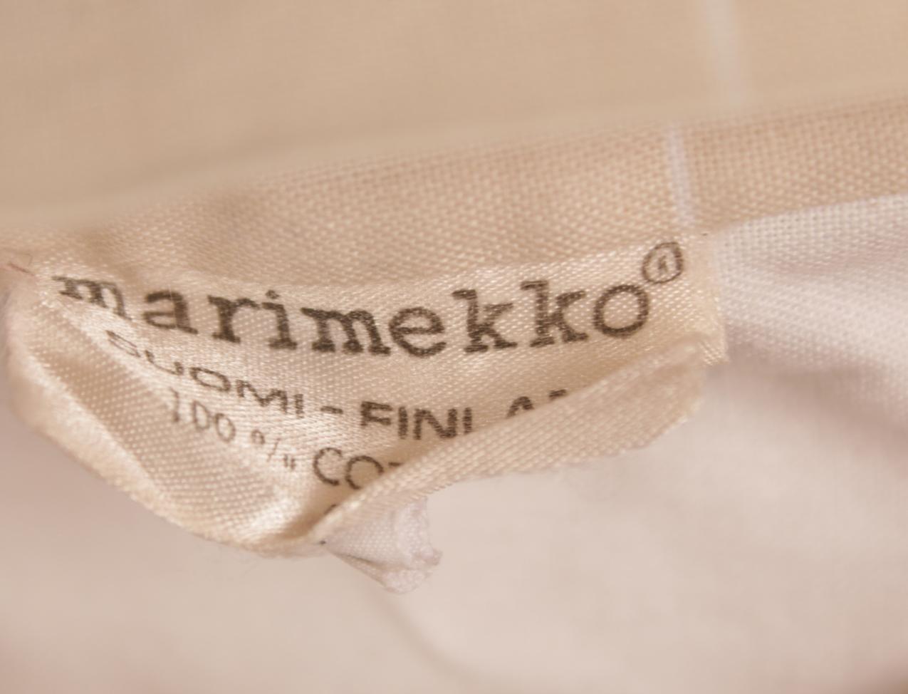 Vintage Marimekko Marja Suna Raidakko-paitamekko S M L - Image 9