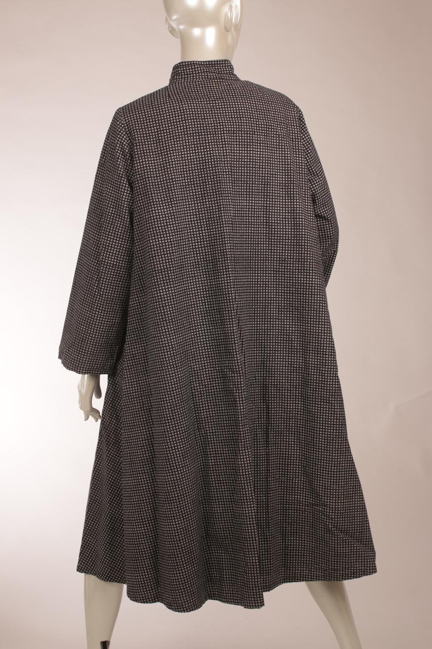 Vintage Vuokko mustavalkoinen takkimekko S - Image 6