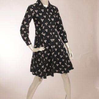 Vintage 70-luku Marimekko Pentti Rinta “Äänne” -mekko Käpälä XS