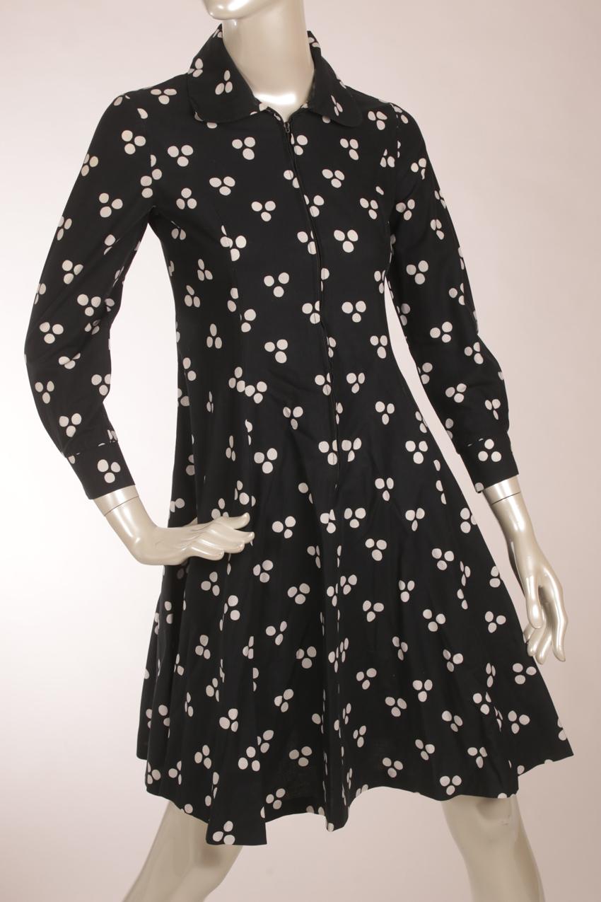 Vintage Marimekko 70s Pentti Rinta “Äänne” dress “Käpälä” XS - Image 3