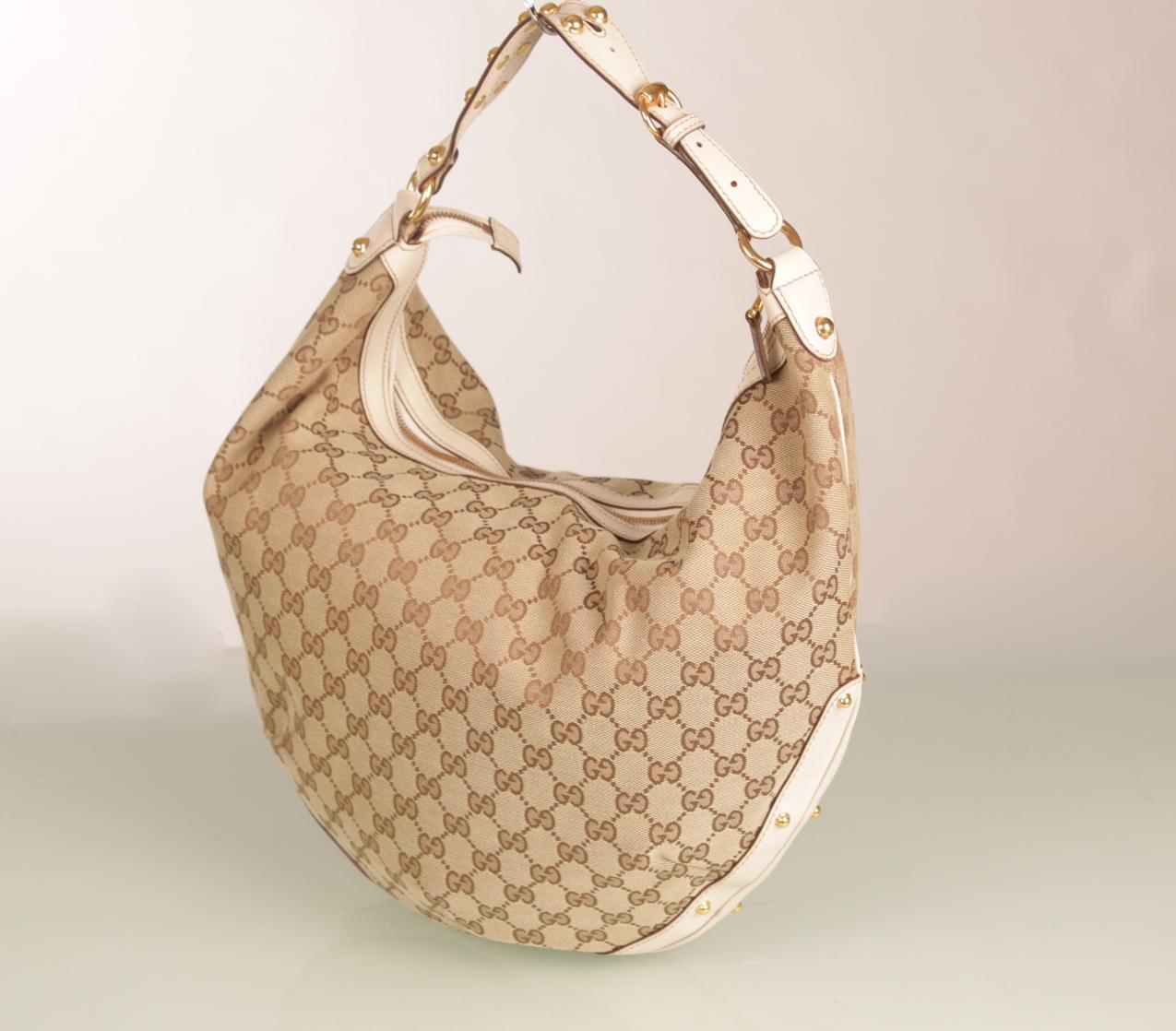 Gucci canvas GG monogram Biba Hobo laukku