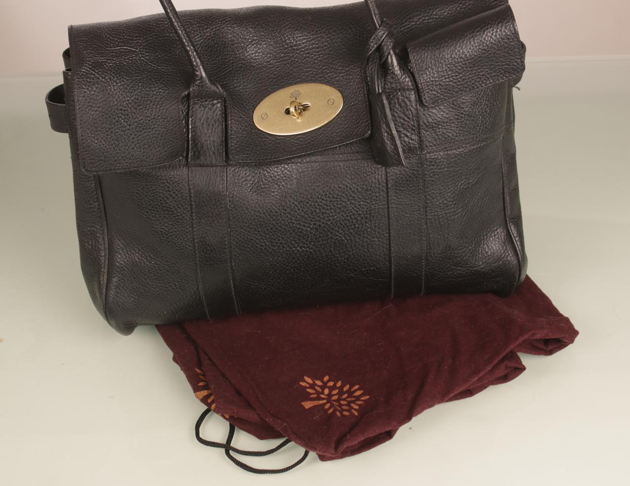Mulberry Bayswater musta nahkalaukku - Image 12