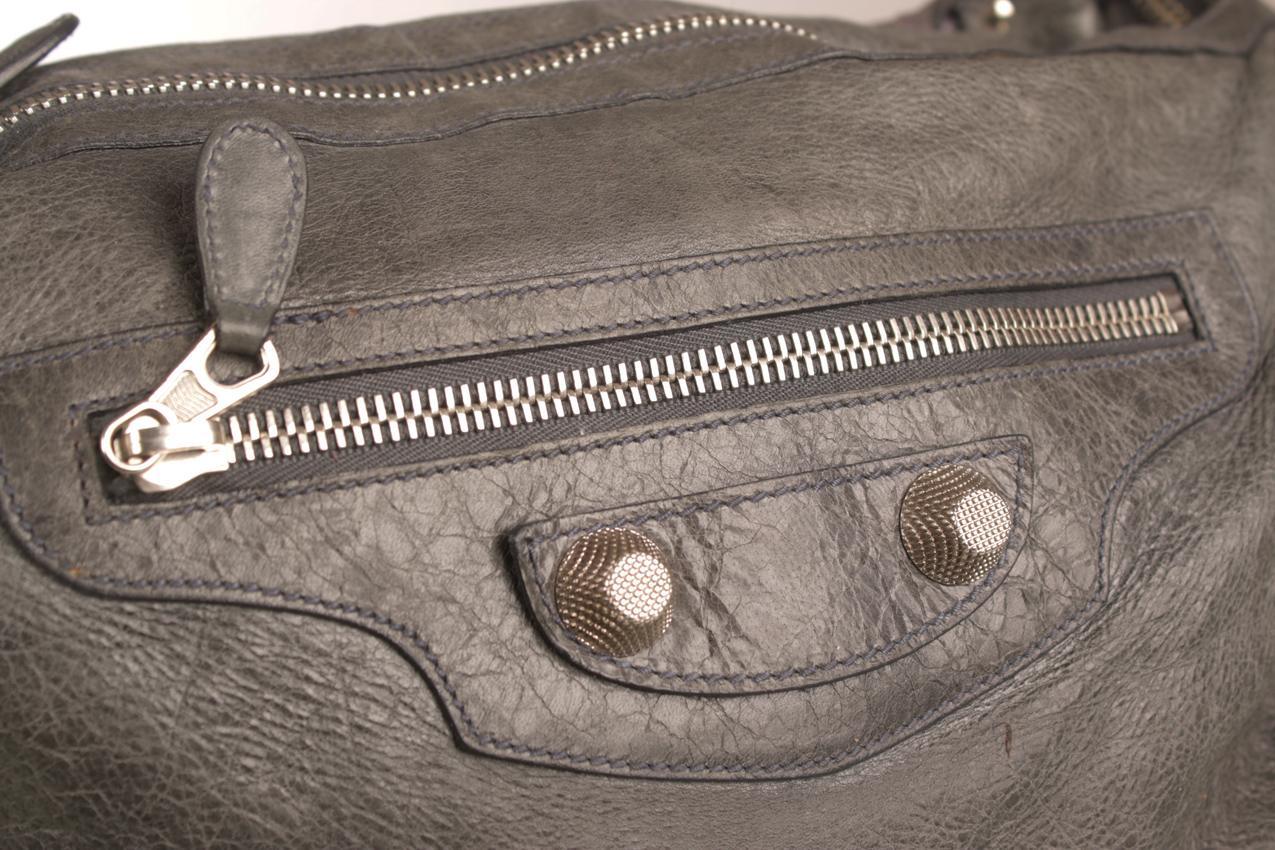 Balenciaga Day Hobo Giant 21 antrasiitti nahkainen olkalaukku - Image 12
