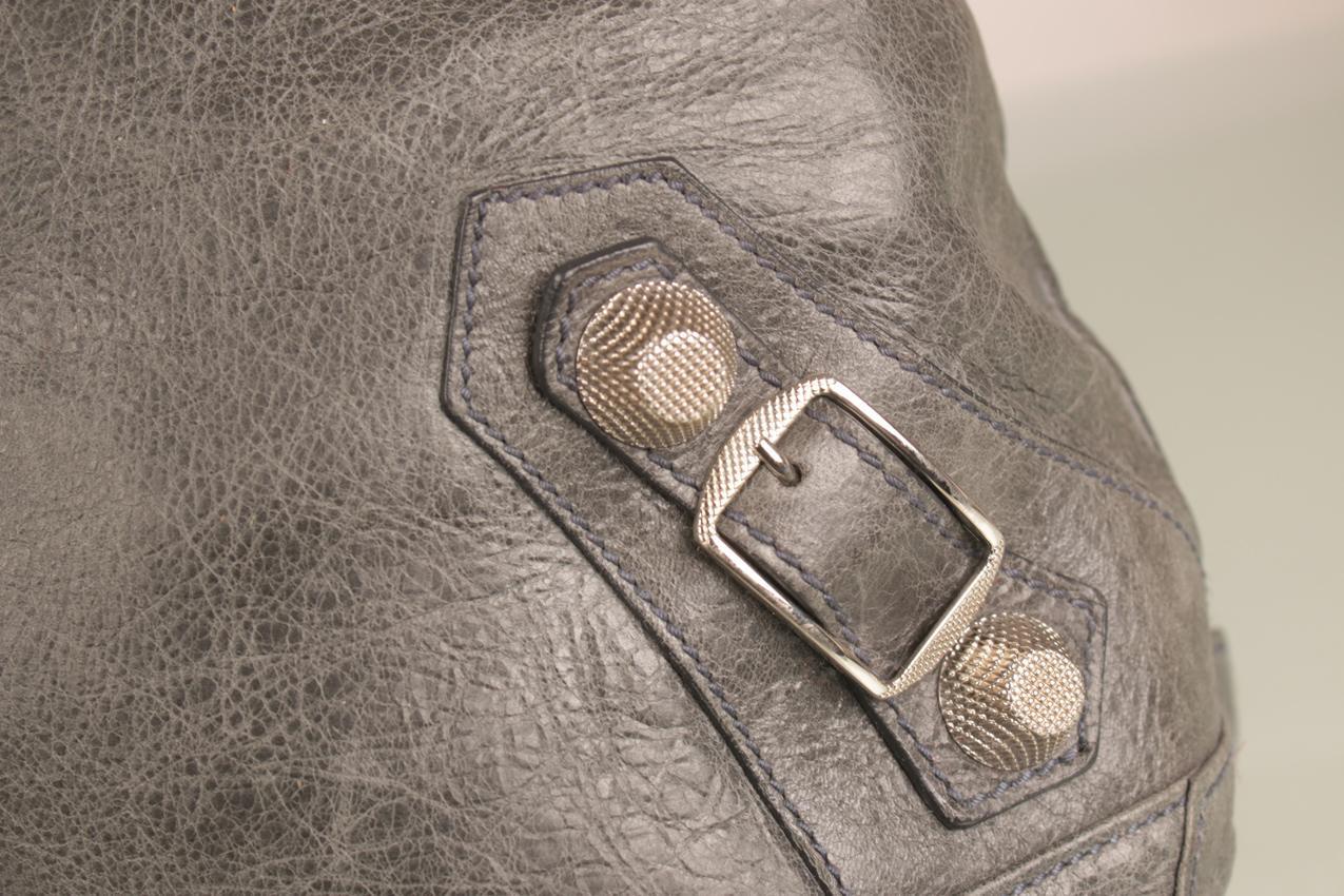 Balenciaga Day Hobo Giant 21 antrasiitti nahkainen olkalaukku - Image 13