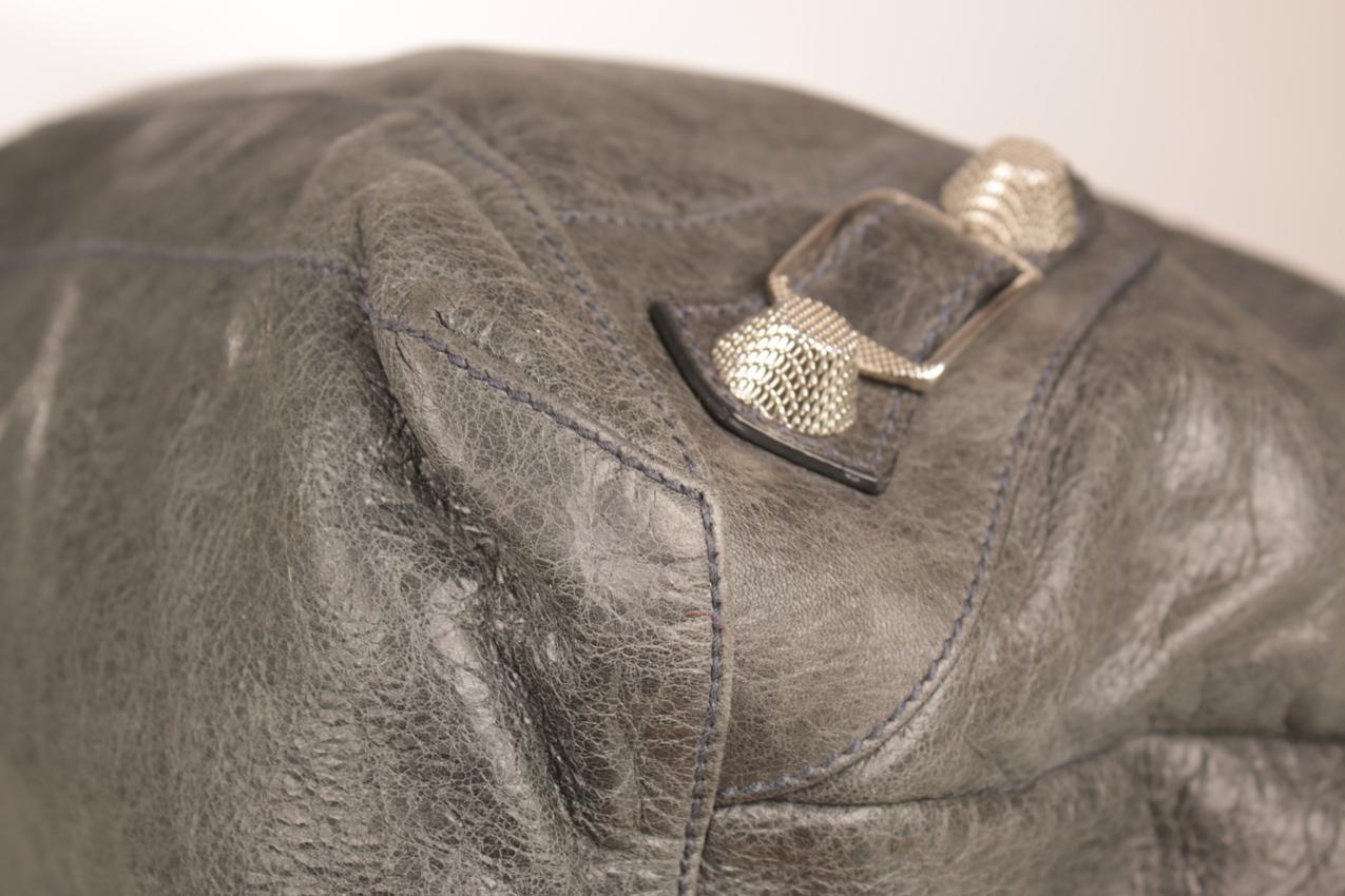 Balenciaga Day Hobo Giant 21 antrasiitti nahkainen olkalaukku - Image 9