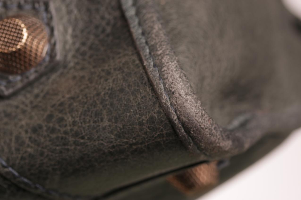 Balenciaga Agneau antrasiitti nahkainen Giant 12 ruusukulta Work tote laukku - Image 17