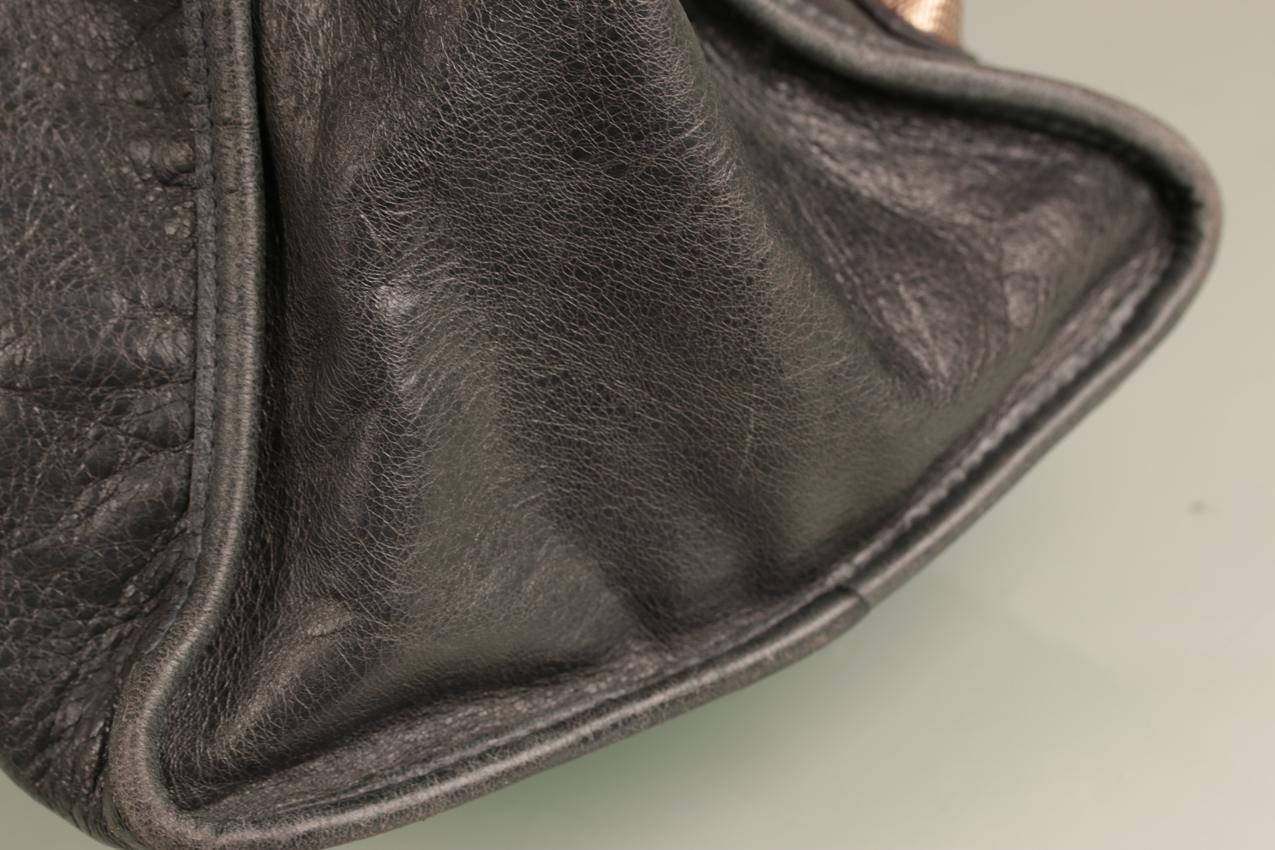 Balenciaga Agneau antrasiitti nahkainen Giant 12 ruusukulta Work tote laukku - Image 21