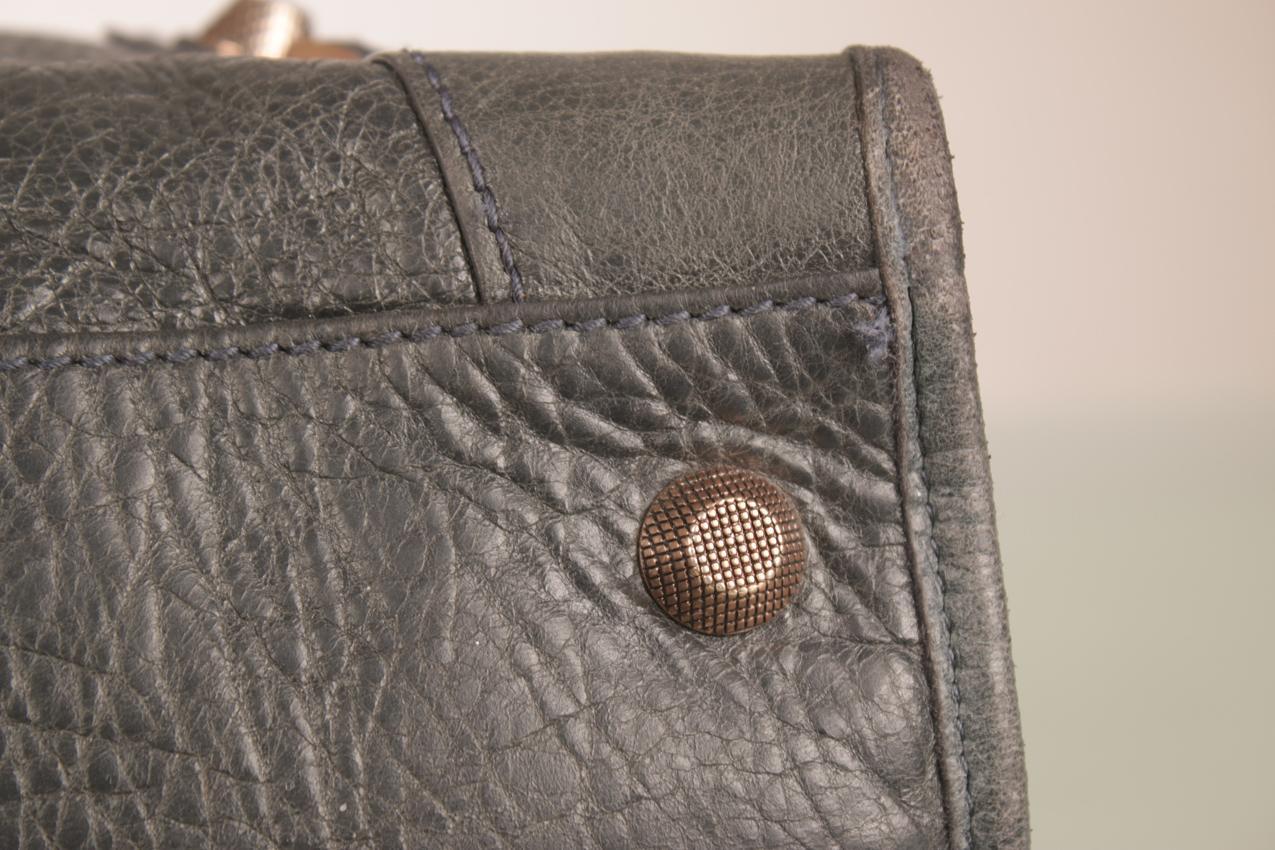 Balenciaga Agneau antrasiitti nahkainen Giant 12 ruusukulta Work tote laukku - Image 9