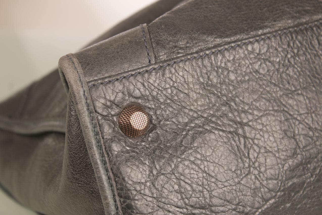 Balenciaga Agneau antrasiitti nahkainen Giant 12 ruusukulta Work tote laukku - Image 10