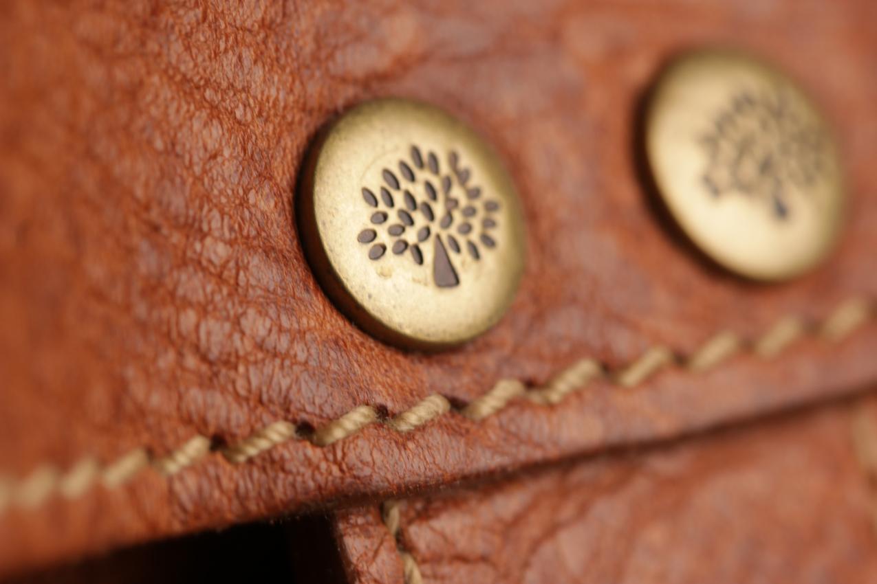 Mulberry vintage Roxanne ruskea nahkalaukku - Image 14