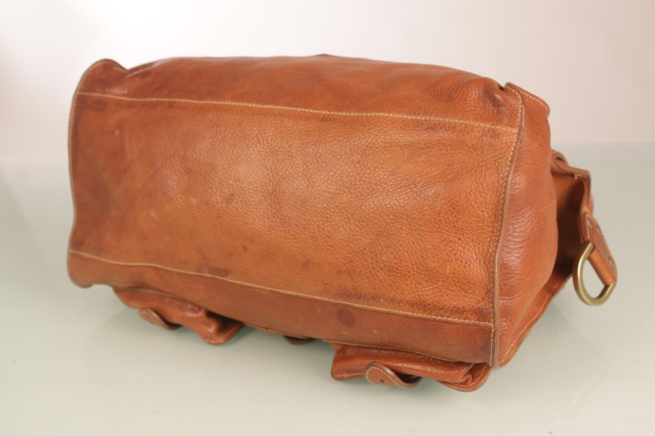 Mulberry vintage Roxanne ruskea nahkalaukku - Image 7