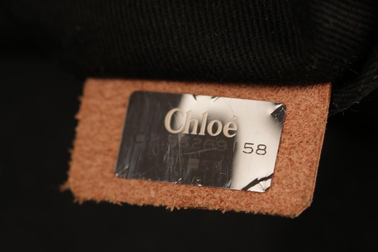 Chloe suuri Saskia vaalean harmaa nahkainen Tote olkalaukku - Image 19
