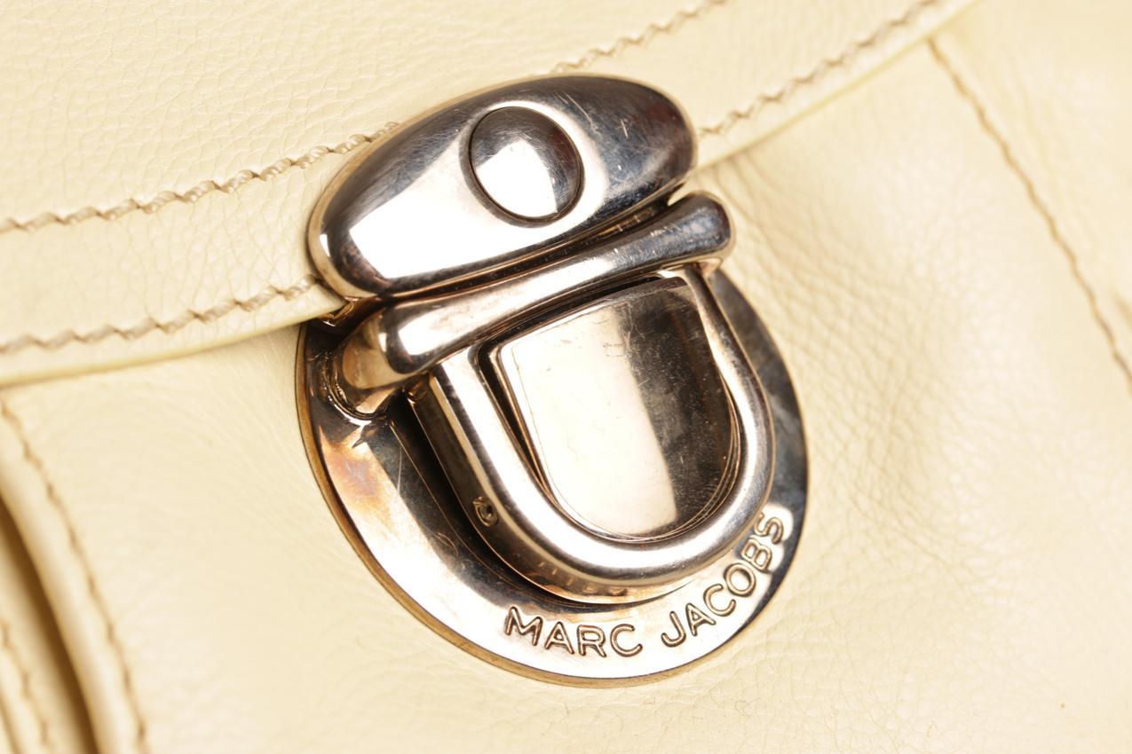 Marc Jacobs kermanvaalean nahkainen Tote laukku - Image 16