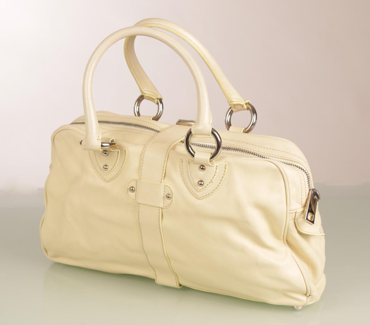 Marc Jacobs kermanvaalean nahkainen Tote laukku - Image 4