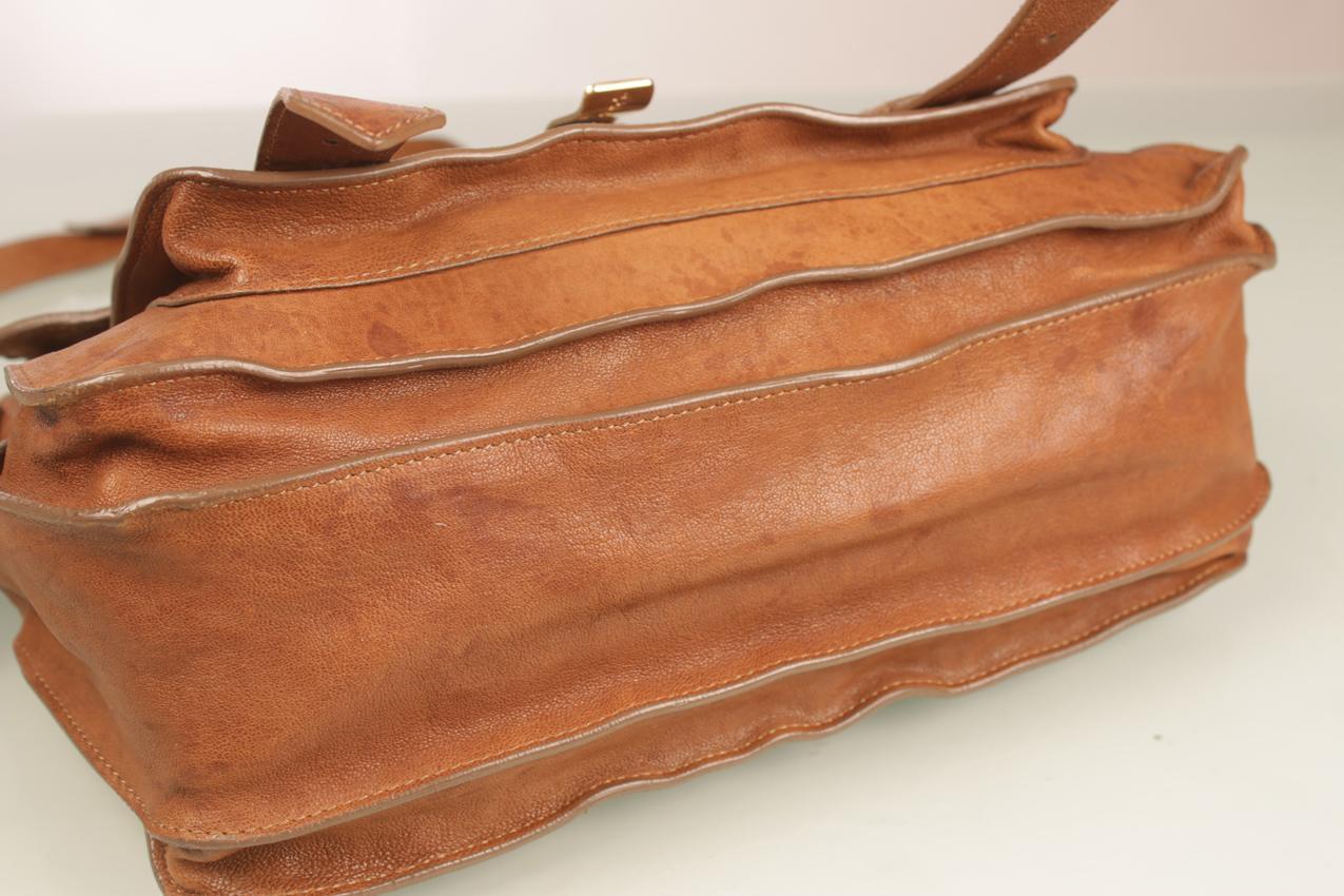 Proenza Schouler ruskea pieni nahkainen Ps1 tote olkalaukku - Image 6