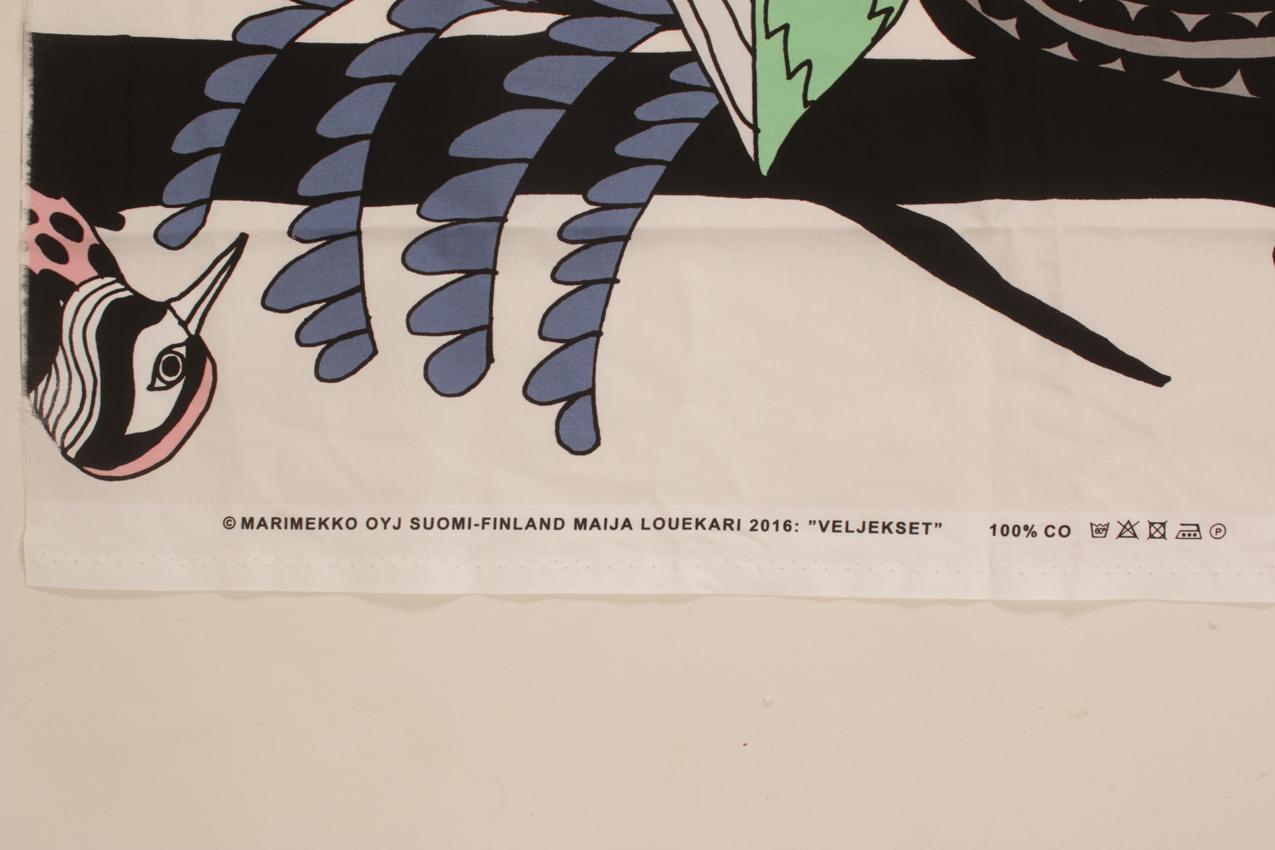 Marimekko Maija Louekari kangaspala “Veljekset” - Image 4