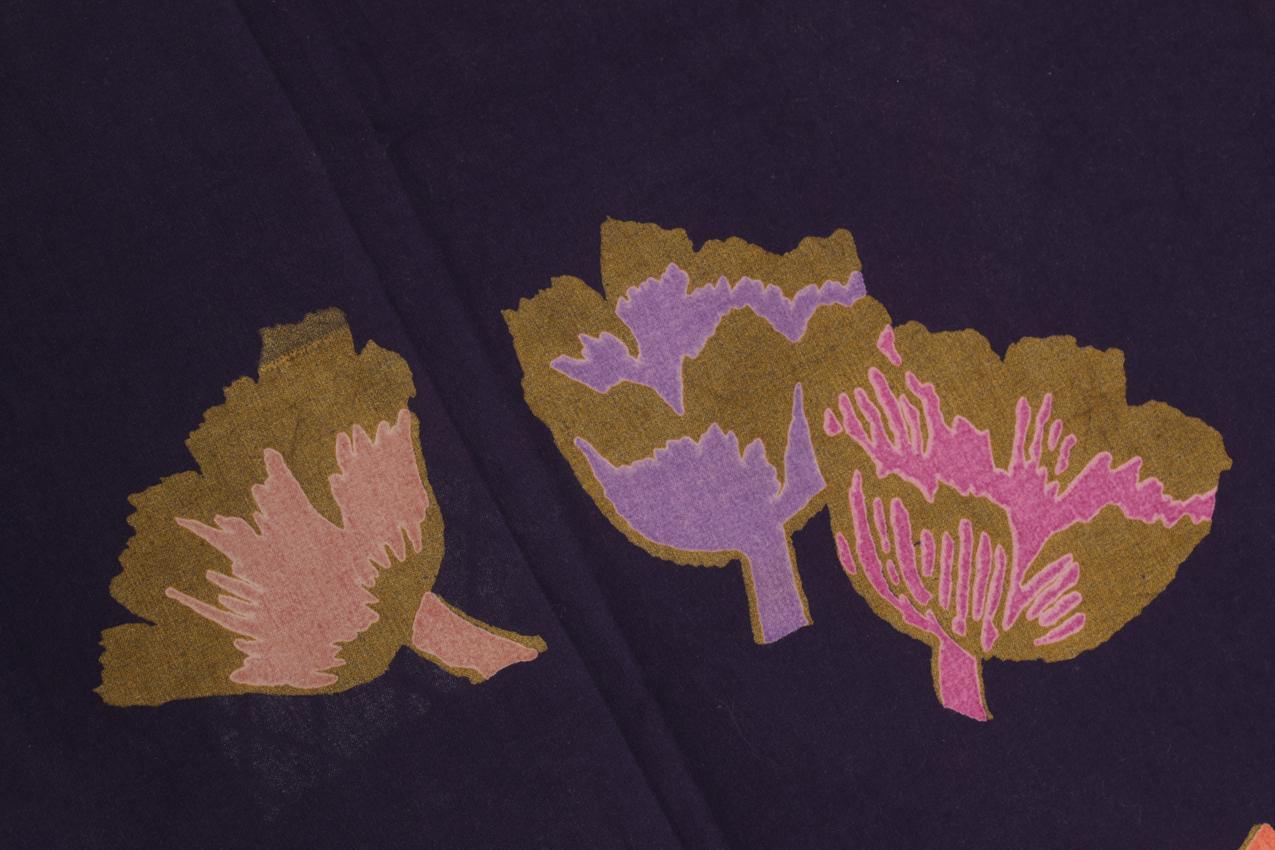 Vintage Marimekko Fujiwo Ishimoto “Suitsuke” kangas - Image 4