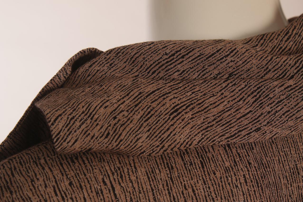 Vintage Marimekko ruskea mekko L - Image 9