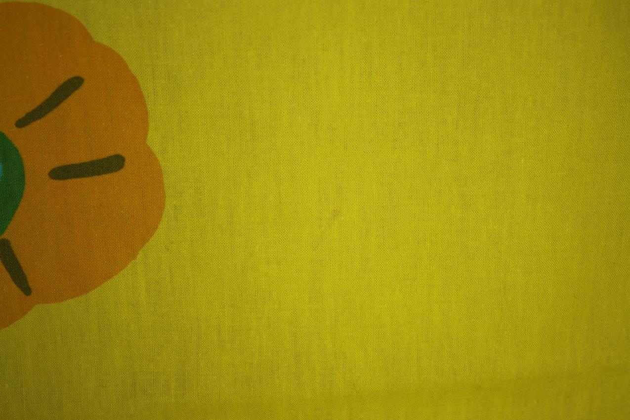 Vintage Marimekko Katsuji Wakisaka “Nekku” kangas verho - Image 5