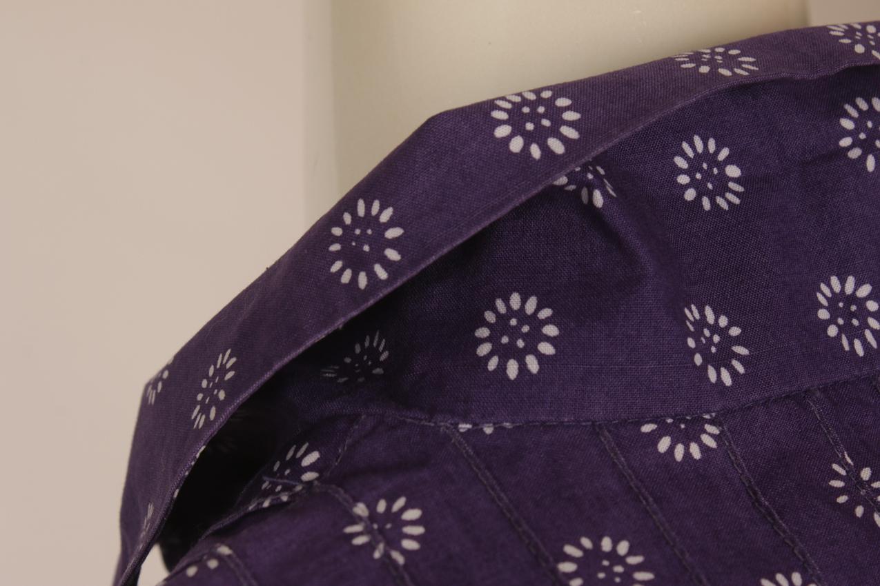 Vintage 70-luku Marimekko Annika Rimala “Kellukka” violetti mekko M - Image 9