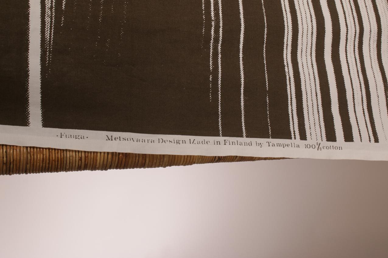 Vintage Tampella Marjatta Metsovaara “Fuuga” kangas - Image 6