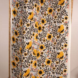 Marimekko Aino-Maija Metsola natural white “Mykerö” fabric