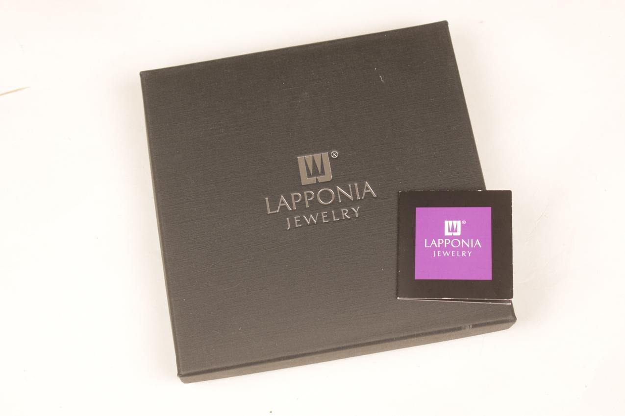 Harvinainen Lapponia Björn Weckström hopeinen ametistikivinen ”Iiva” -kaulakoru - Image 6