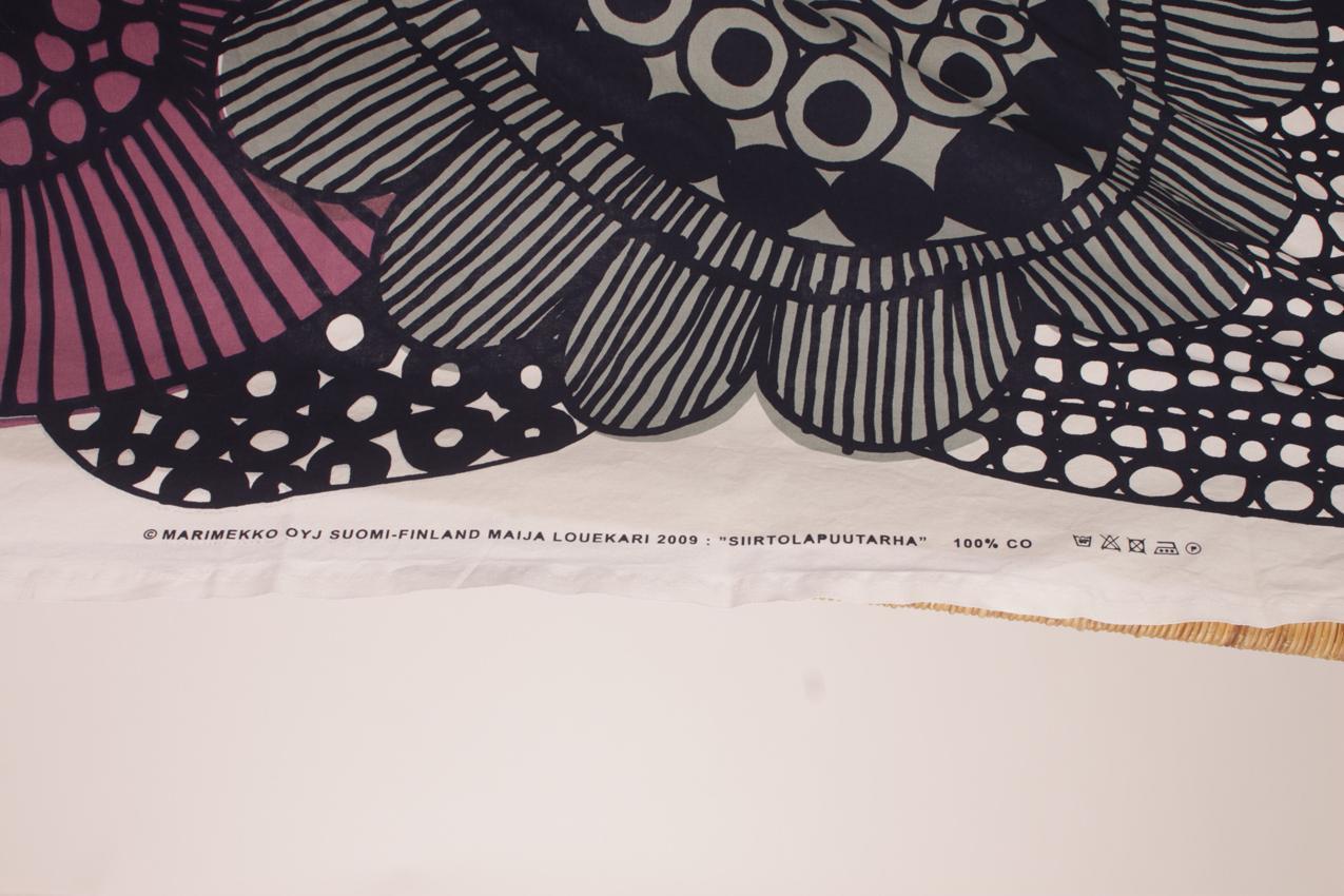 Marimekko Maija Louekari ”Siirtolapuutarha" -kangas - Image 4