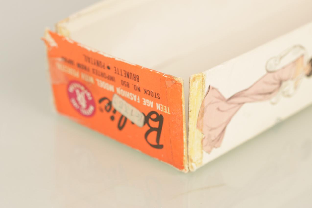 Vintage Mattel Barbie-nukke ruskeahiuksinen ponihäntäinen #7 1962-1963 - Image 12