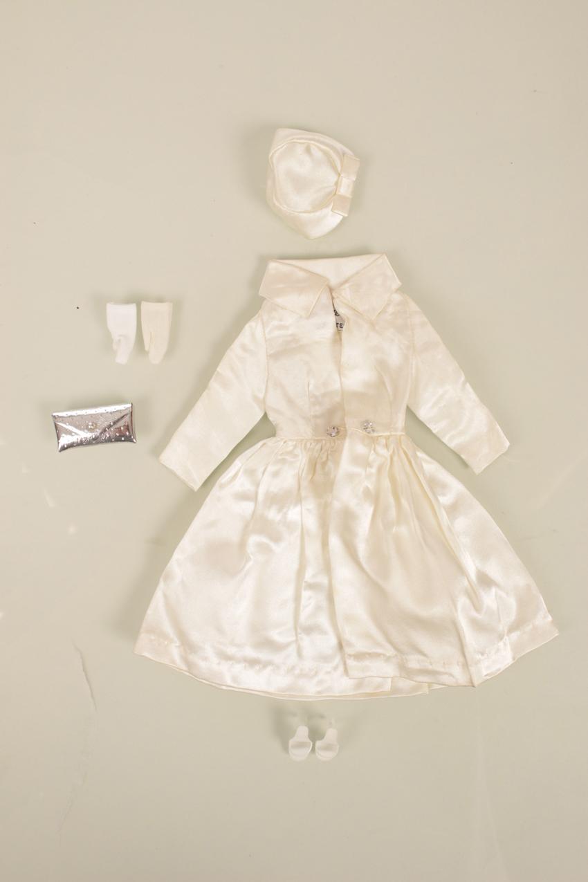 Vintage Mattel Barbie Midge vaatteet #1607 ”White magic” kokonaisuus 1964