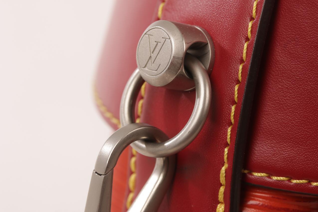 Louis Vuitton Rouille Epi Leather Twist bucket olkalaukku - Image 14