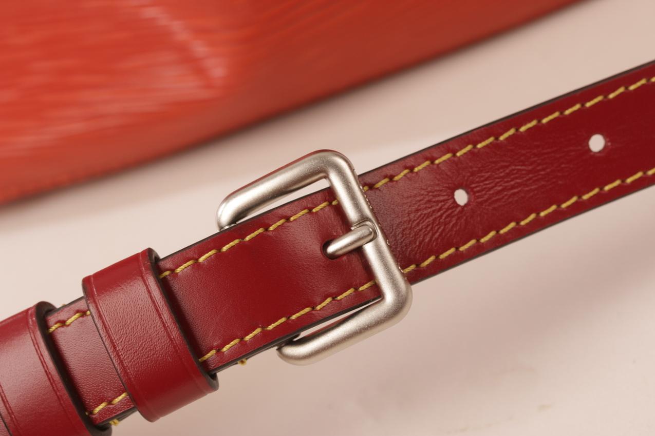 Louis Vuitton Rouille Epi Leather Twist bucket olkalaukku - Image 15