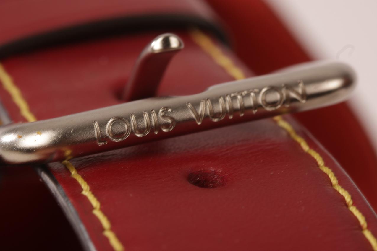 Louis Vuitton Rouille Epi Leather Twist bucket olkalaukku - Image 16