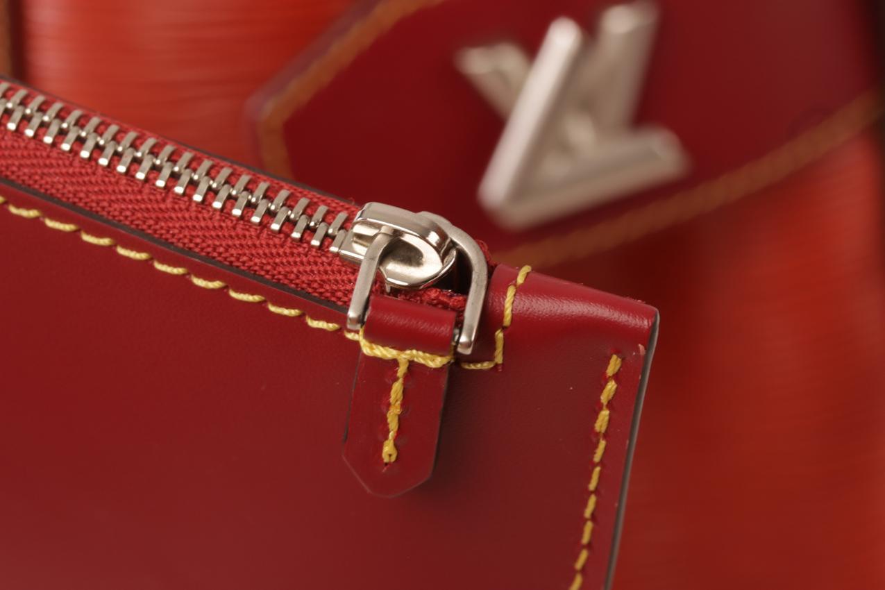 Louis Vuitton Rouille Epi Leather Twist bucket olkalaukku - Image 20