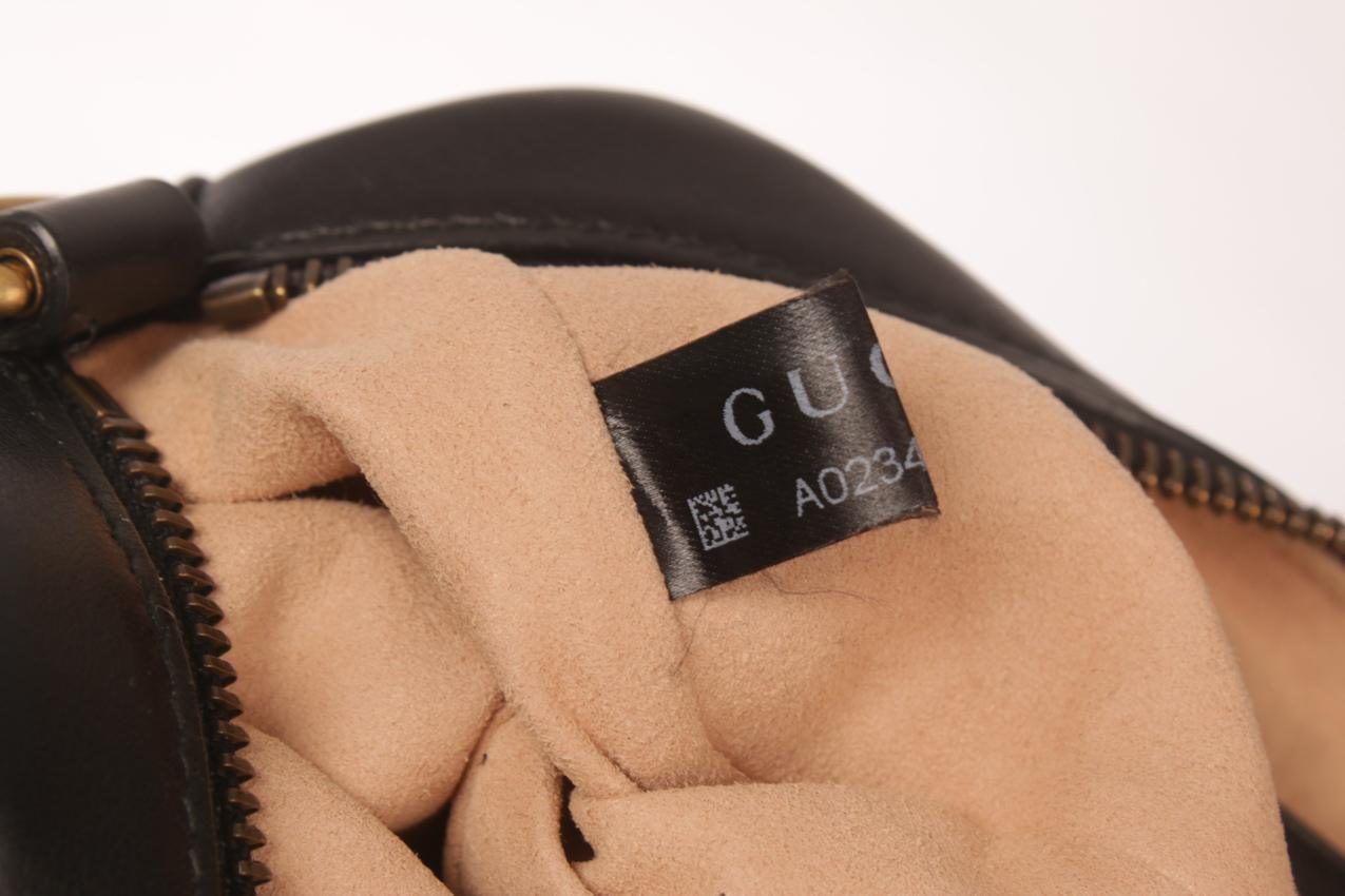 Gucci Marmont Matelassé musta mini Cross body -laukku - Image 7