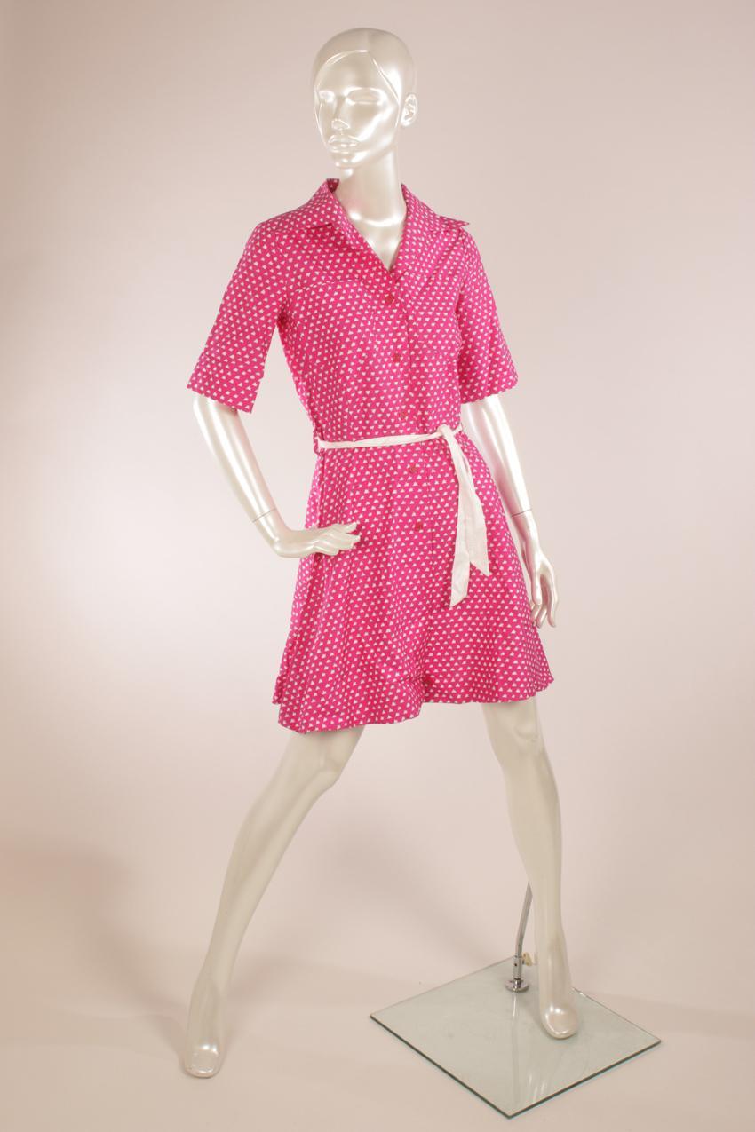Vintage 70-luku Marimekko fuksia mekko Annikki Rimala “Härkki” S - Image 2
