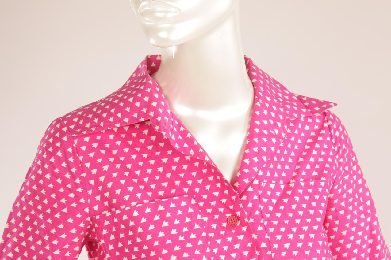 Vintage 70-luku Marimekko fuksia mekko Annikki Rimala “Härkki” S - Image 4