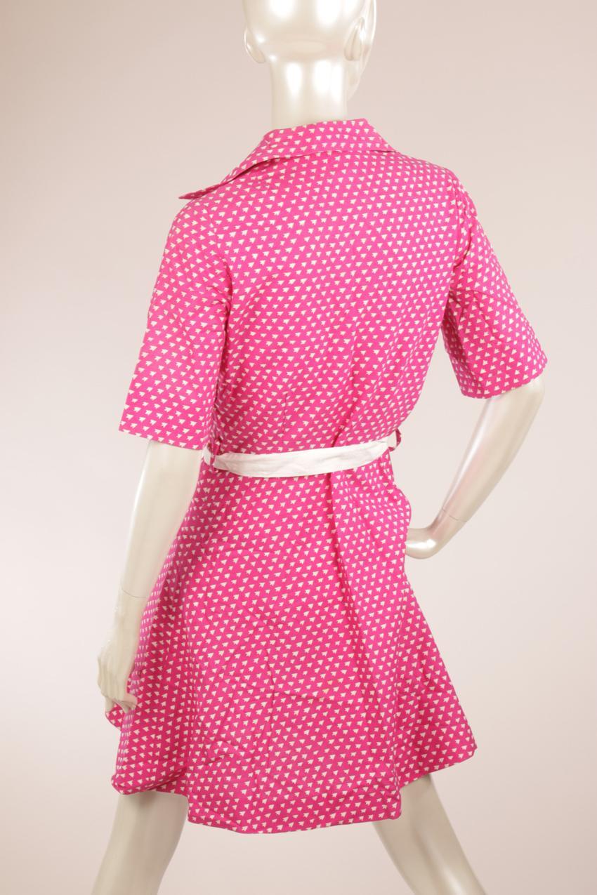 Vintage 70-luku Marimekko fuksia mekko Annikki Rimala “Härkki” S - Image 8