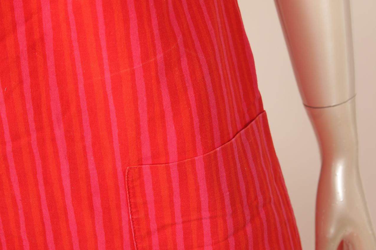Vintage Marimekko punainen “Mariessu” mekko M S - Image 4