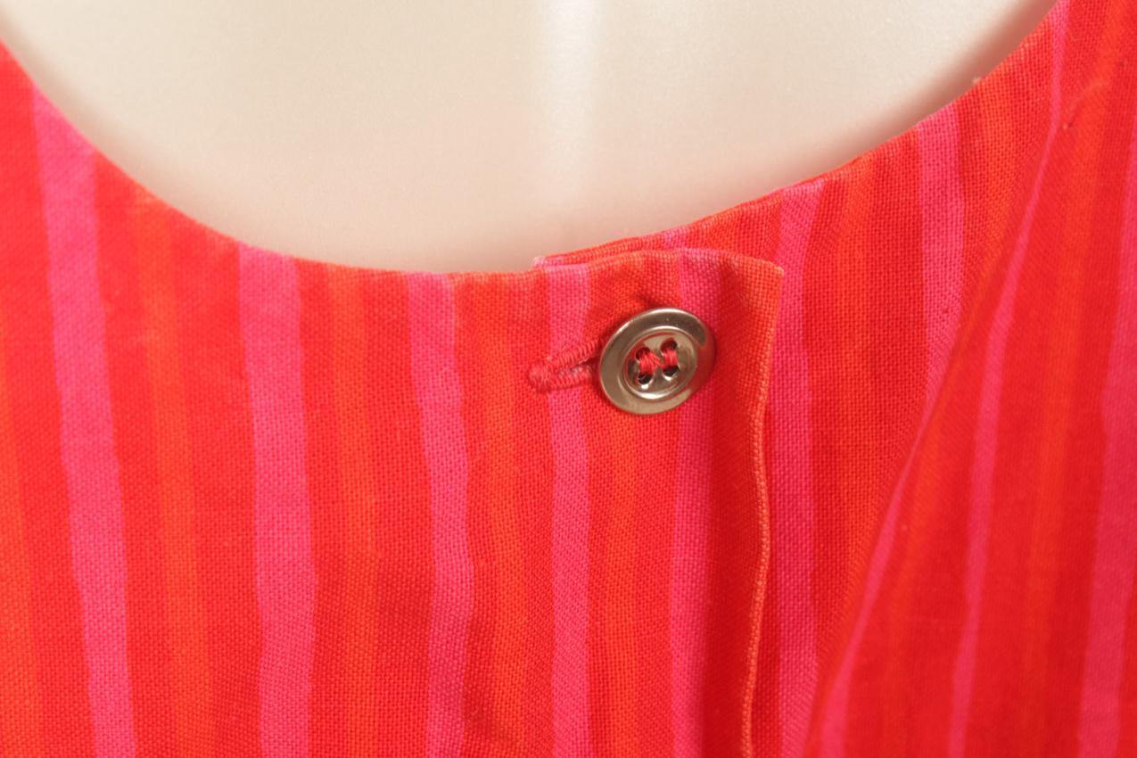 Vintage Marimekko punainen “Mariessu” mekko M S - Image 7