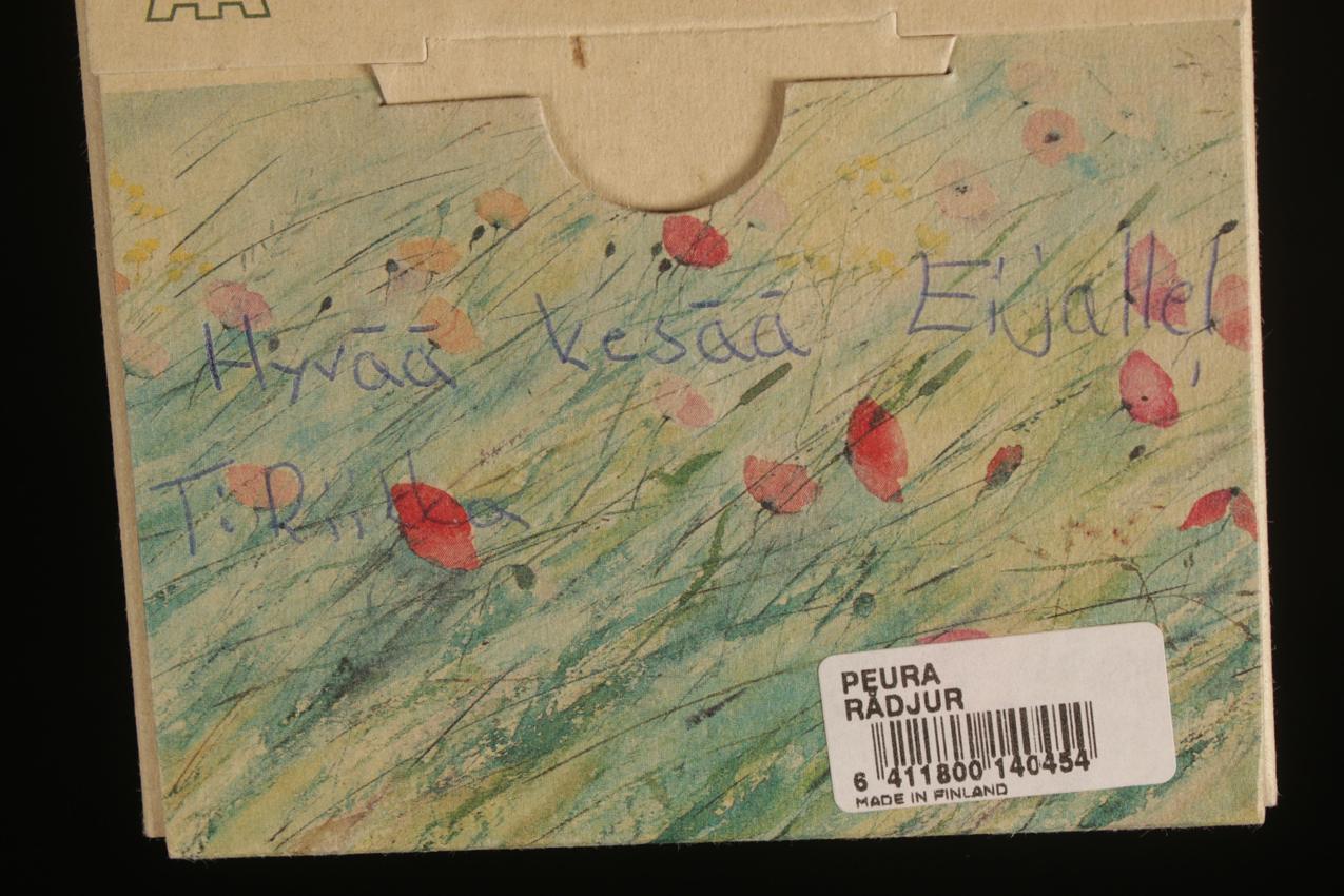 Vintage Arabia Tuula Lappalainen pieni “Fauna” seinälautanen “Peura” - Image 4