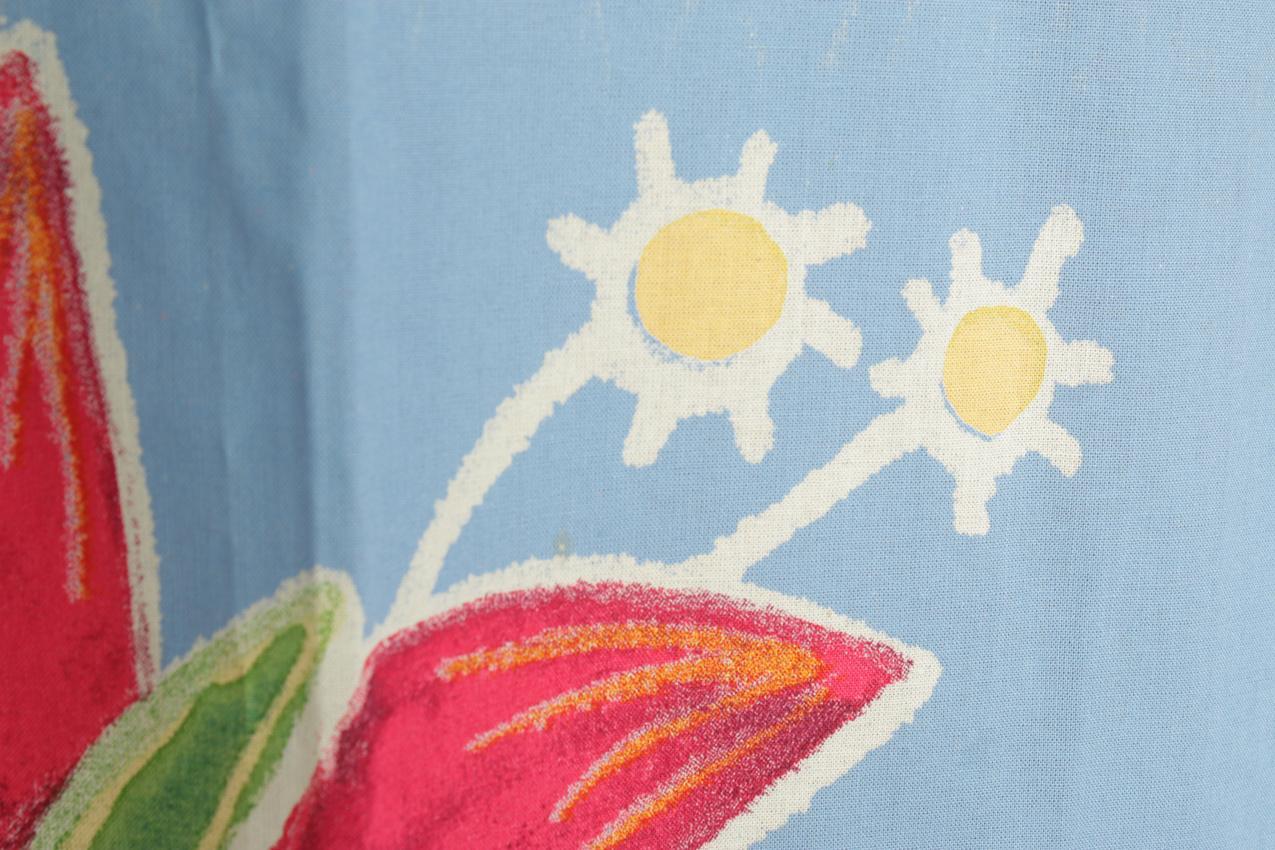 Vintage Marimekko Tanja Orsjoki ”Kumma juttu” -kangas verho - Image 3