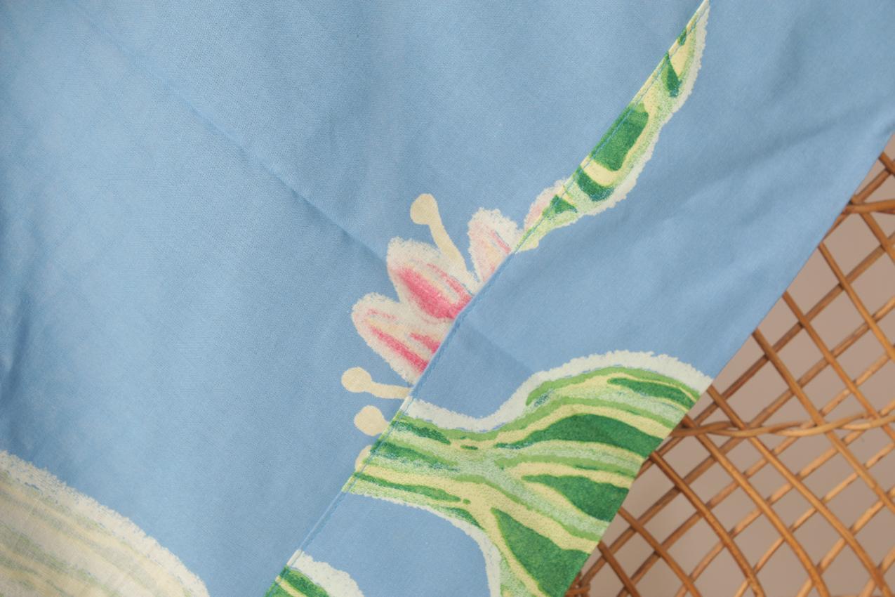 Vintage Marimekko Tanja Orsjoki ”Kumma juttu” -kangas verho - Image 4