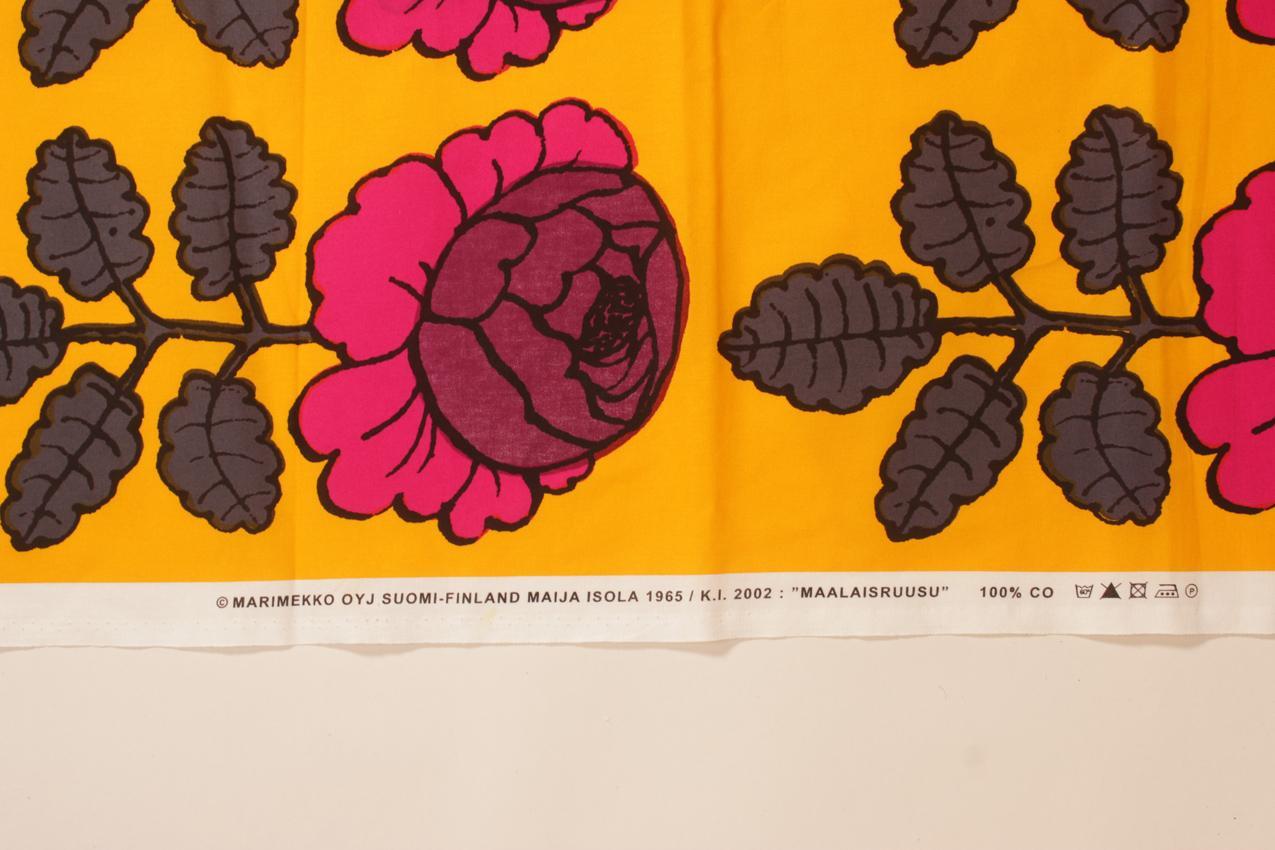 Marimekko Maija Isola ”Maalaisruusu” -kangas - Image 3