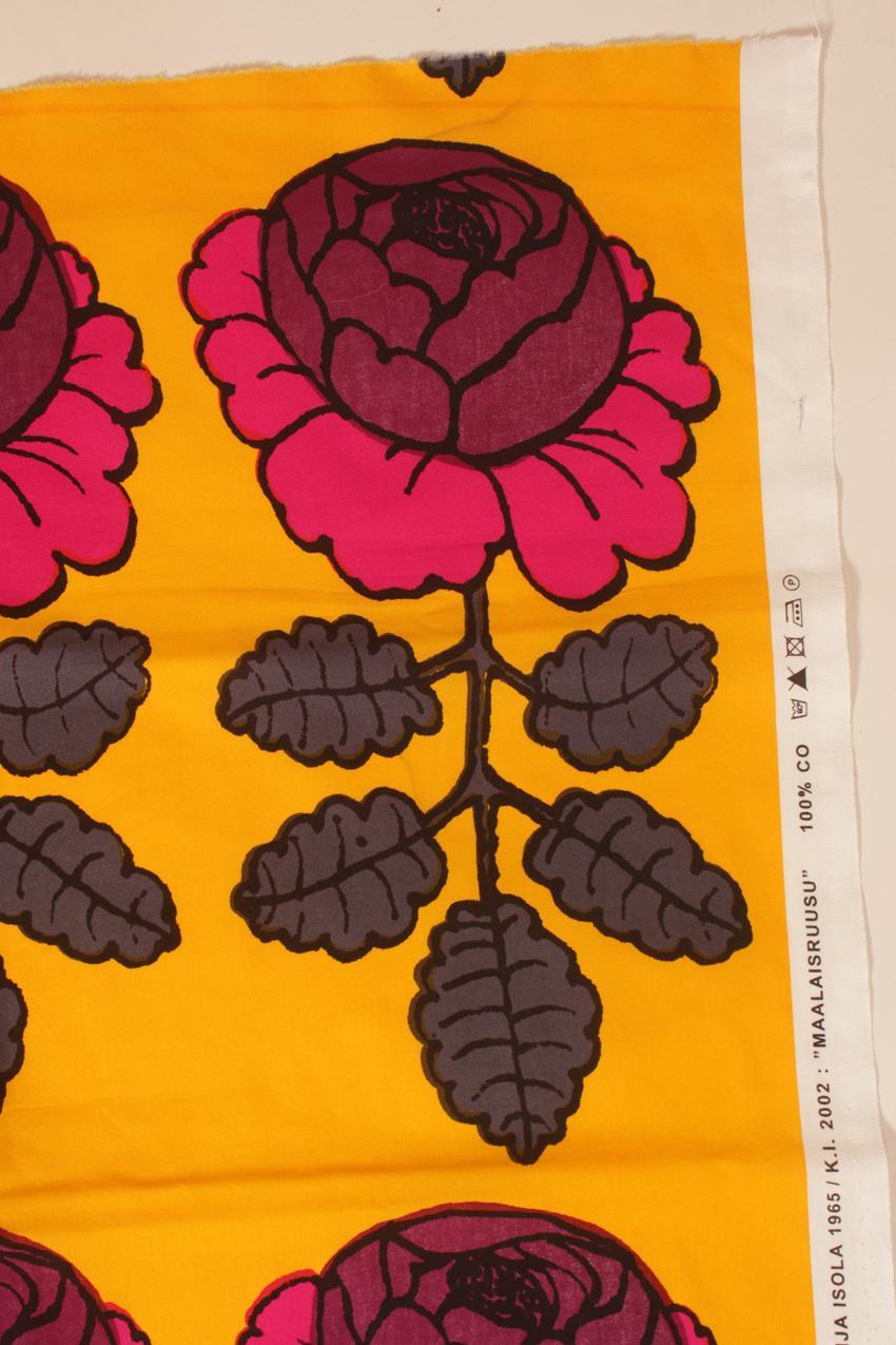 Marimekko Maija Isola ”Maalaisruusu” -kangas - Image 5