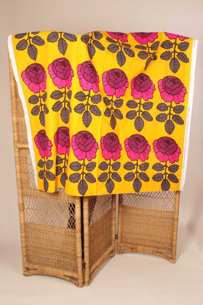 Marimekko Maija Isola ”Maalaisruusu” -kangas