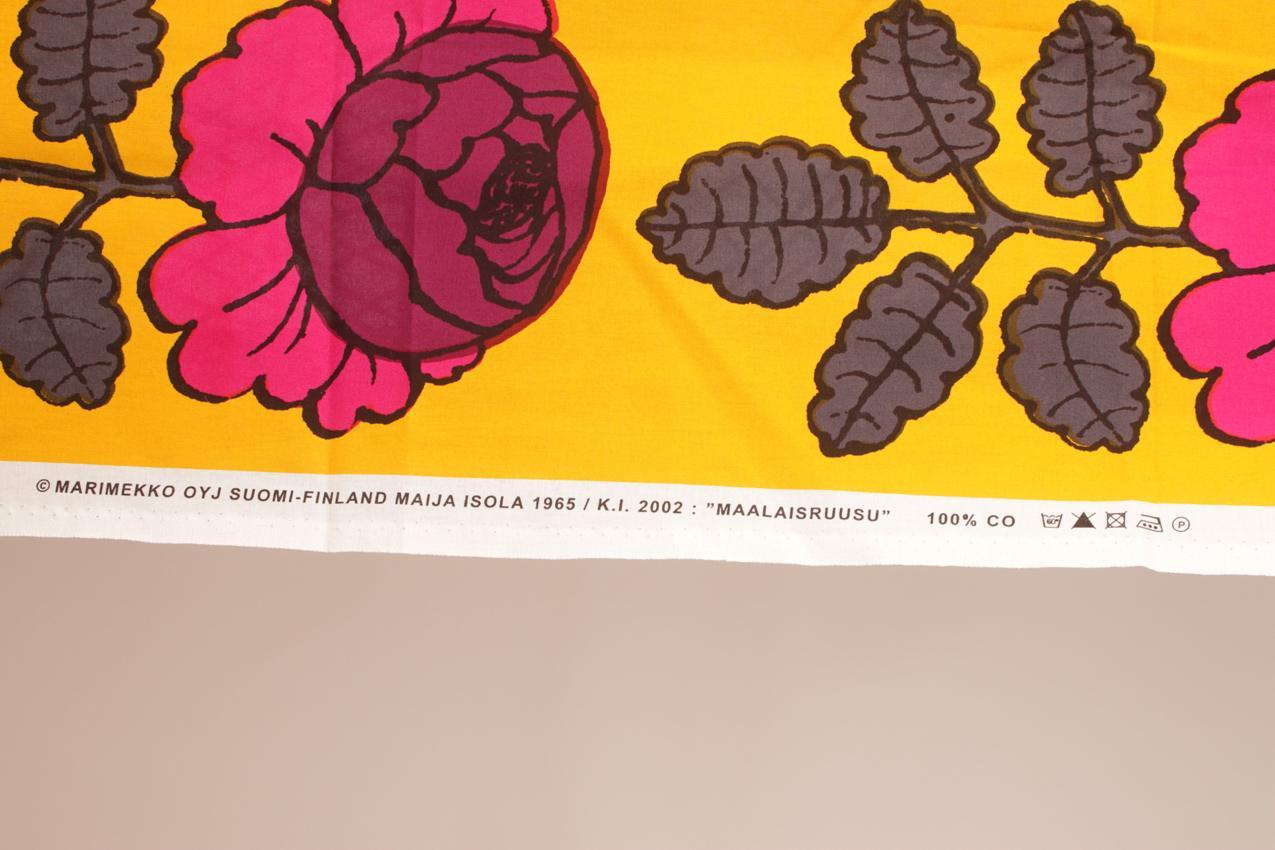 Marimekko Maija Isola ”Maalaisruusu” -kangas - Image 6
